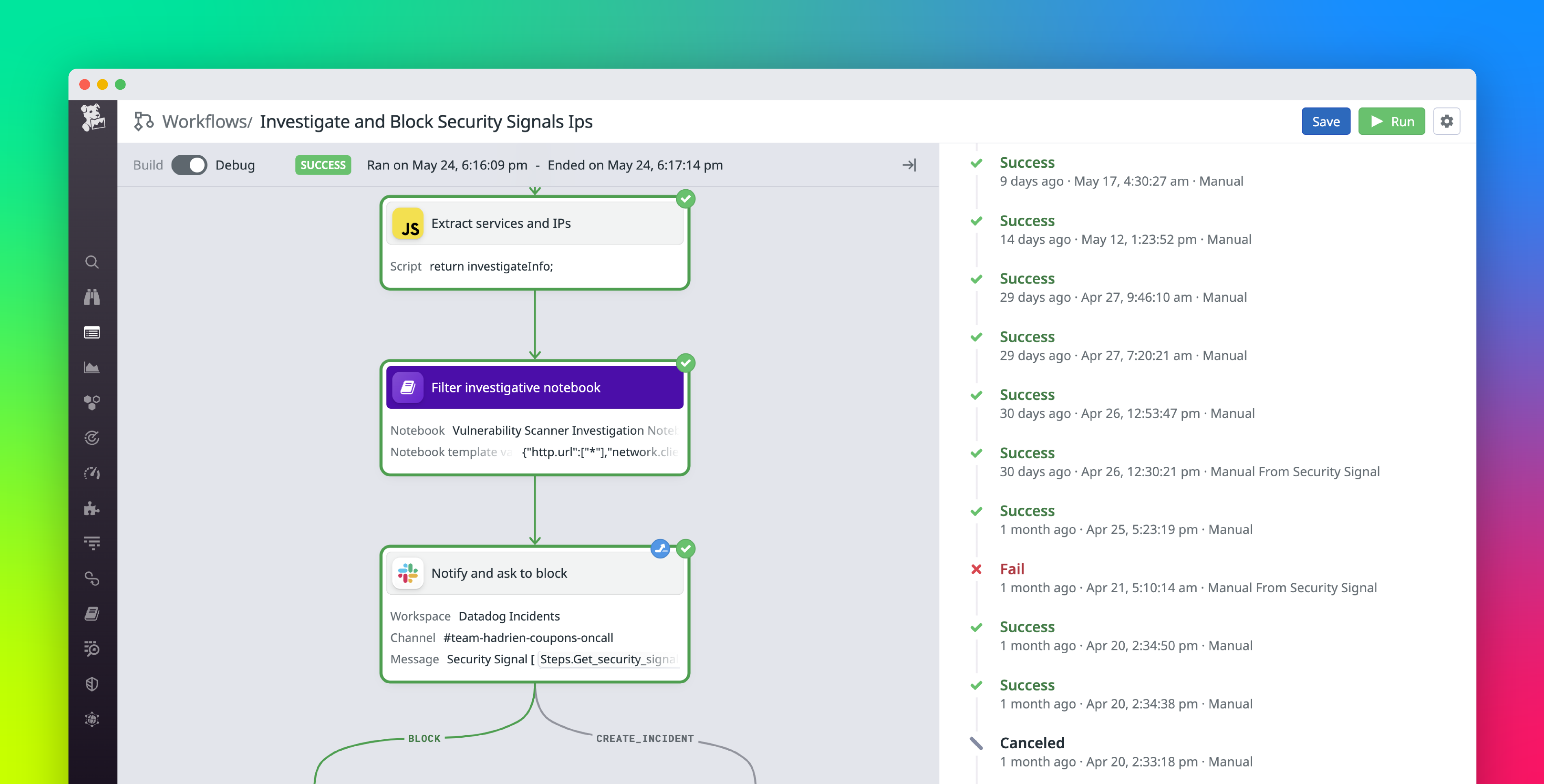 Automate end-to-end processes and quickly respond to events with Datadog Workflow Automation