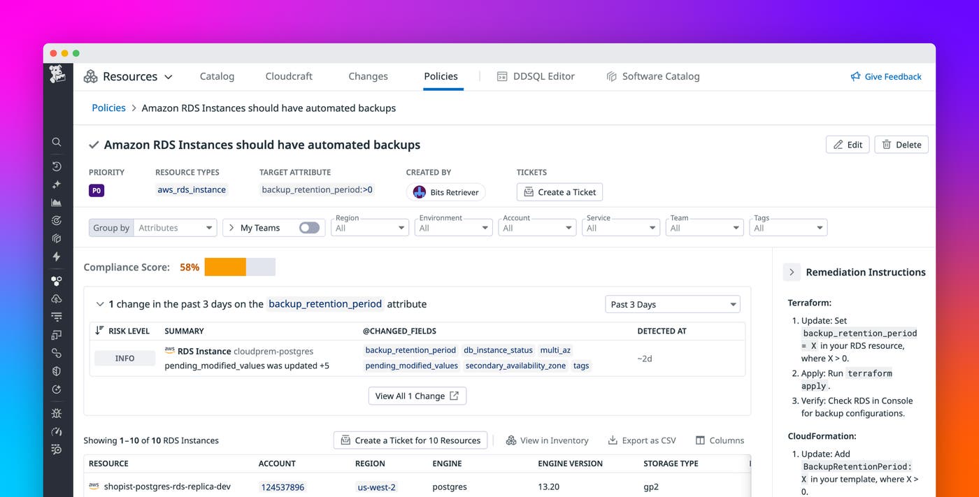 Automate infrastructure operations with Datadog Infrastructure Management Automate infrastructure operations with Datadog Infrastructure Management