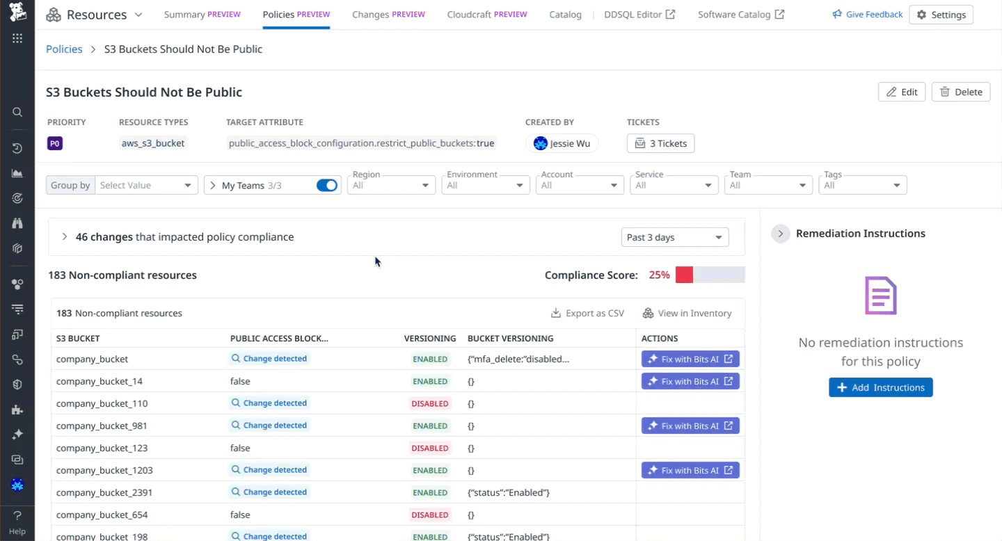 Animation showing pull request suggestions to update Terraform code for resolving a resource configuration issue. Animation showing pull request suggestions to update Terraform code for resolving a resource configuration issue.