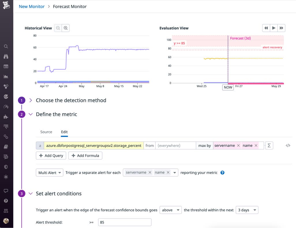 Monitor Azure Cosmos DB for PostgreSQL with Datadog | Datadog
