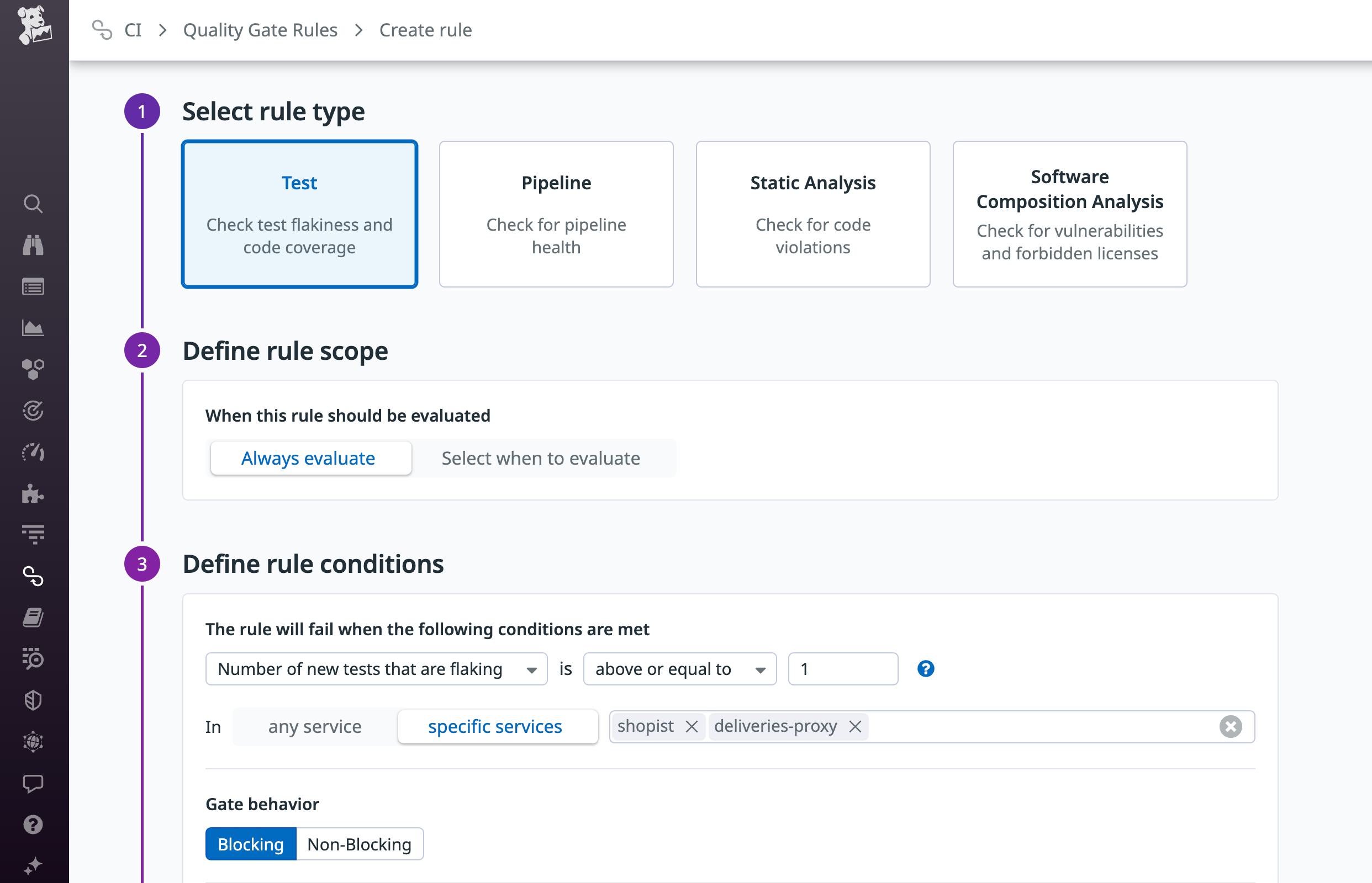 Block commits that introduce new flaky tests to your code base.