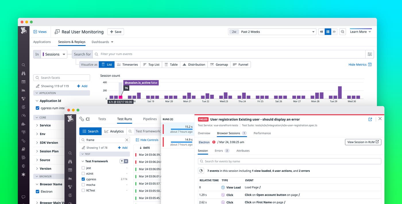 Troubleshoot end-to-end tests with CI Visibility and RUM Troubleshoot end-to-end tests with CI Visibility and RUM