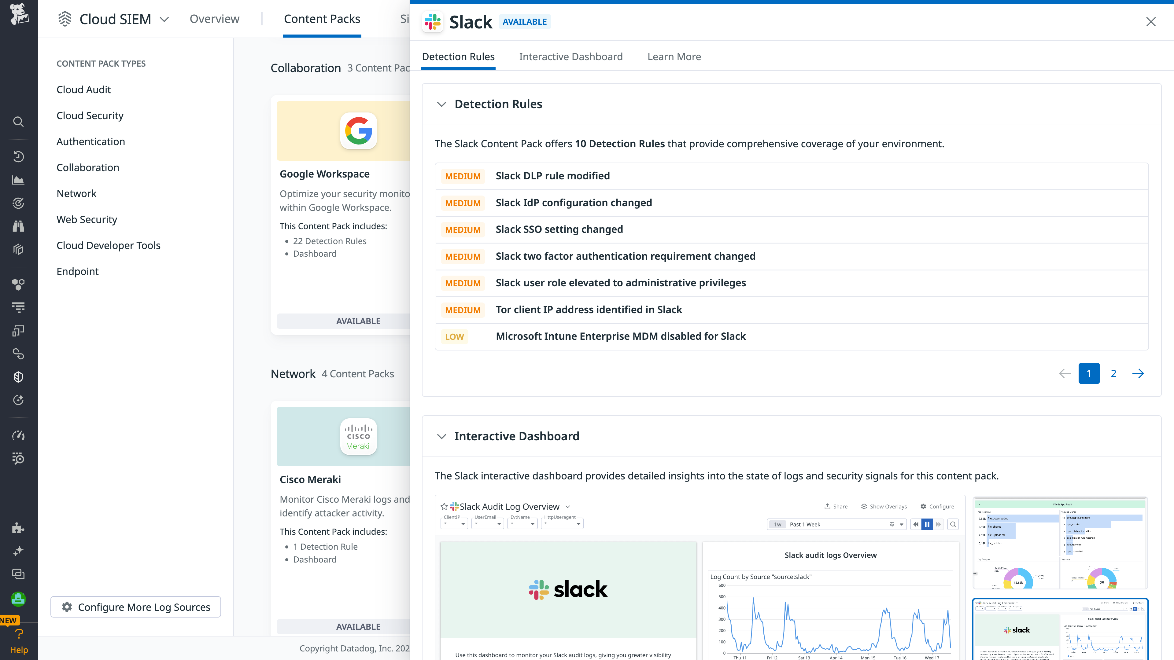 Slack Content Pack