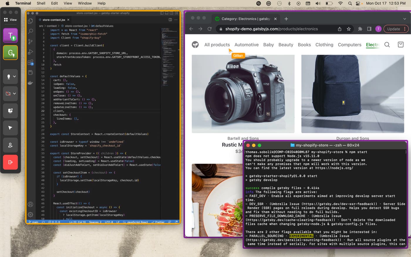 Merge your desktop windows in a seamless screenshare to collaborate in real time Merge your desktop windows in a seamless screenshare to collaborate in real time