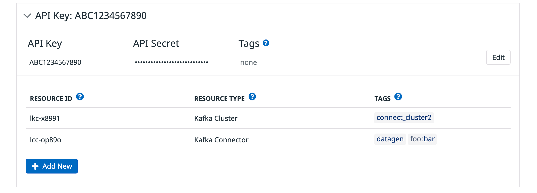 Define Confluent Cloud resources to collect telemetry from in Datadog