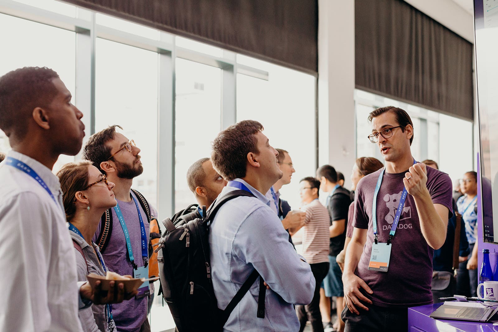 The expo hall at Dash 2018