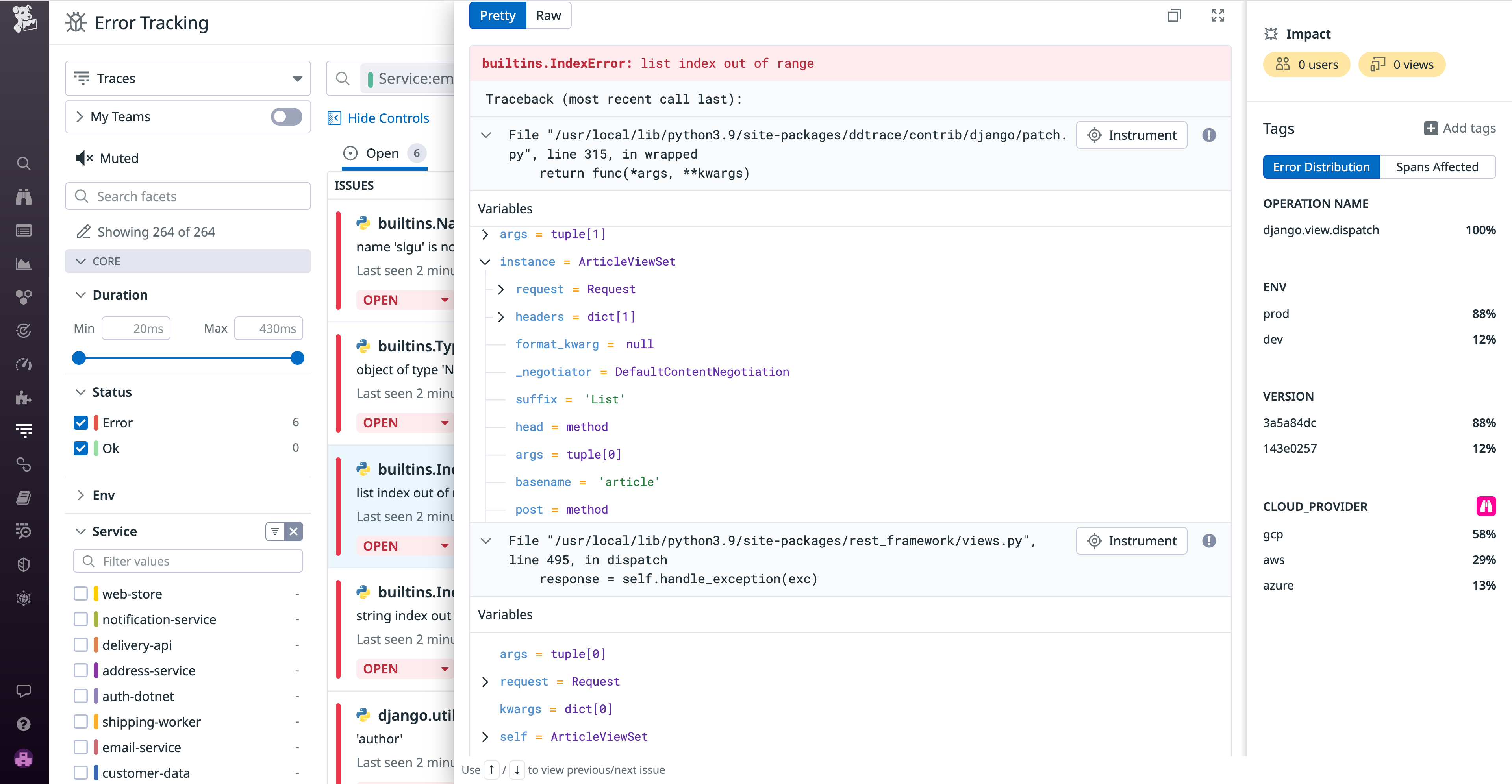 Query and aggregate request traces using span relationships with Trace Queries