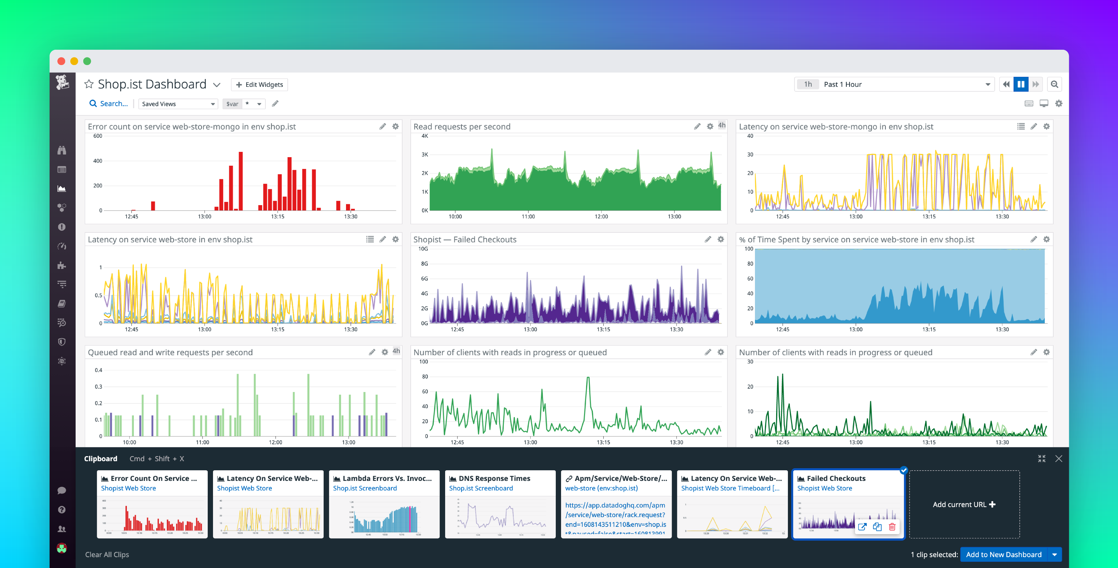 Explore your data effortlessly with the Datadog Clipboard