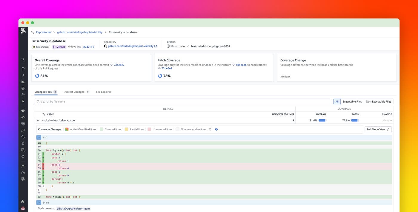 Identify untested code across every level of your codebase Identify untested code across every level of your codebase
