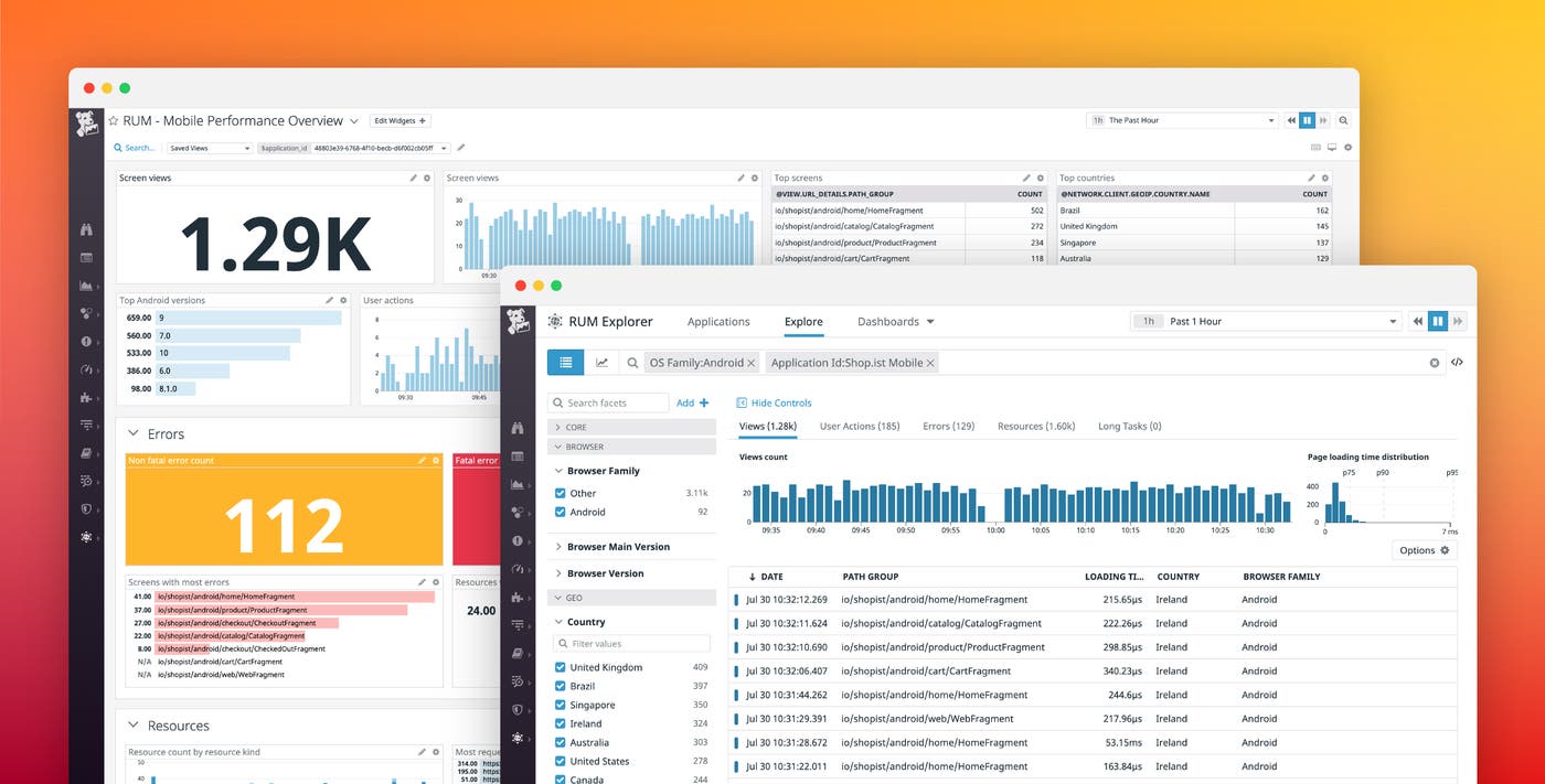 Improve mobile user experience with Datadog Mobile Real User Monitoring Improve mobile user experience with Datadog Mobile Real User Monitoring
