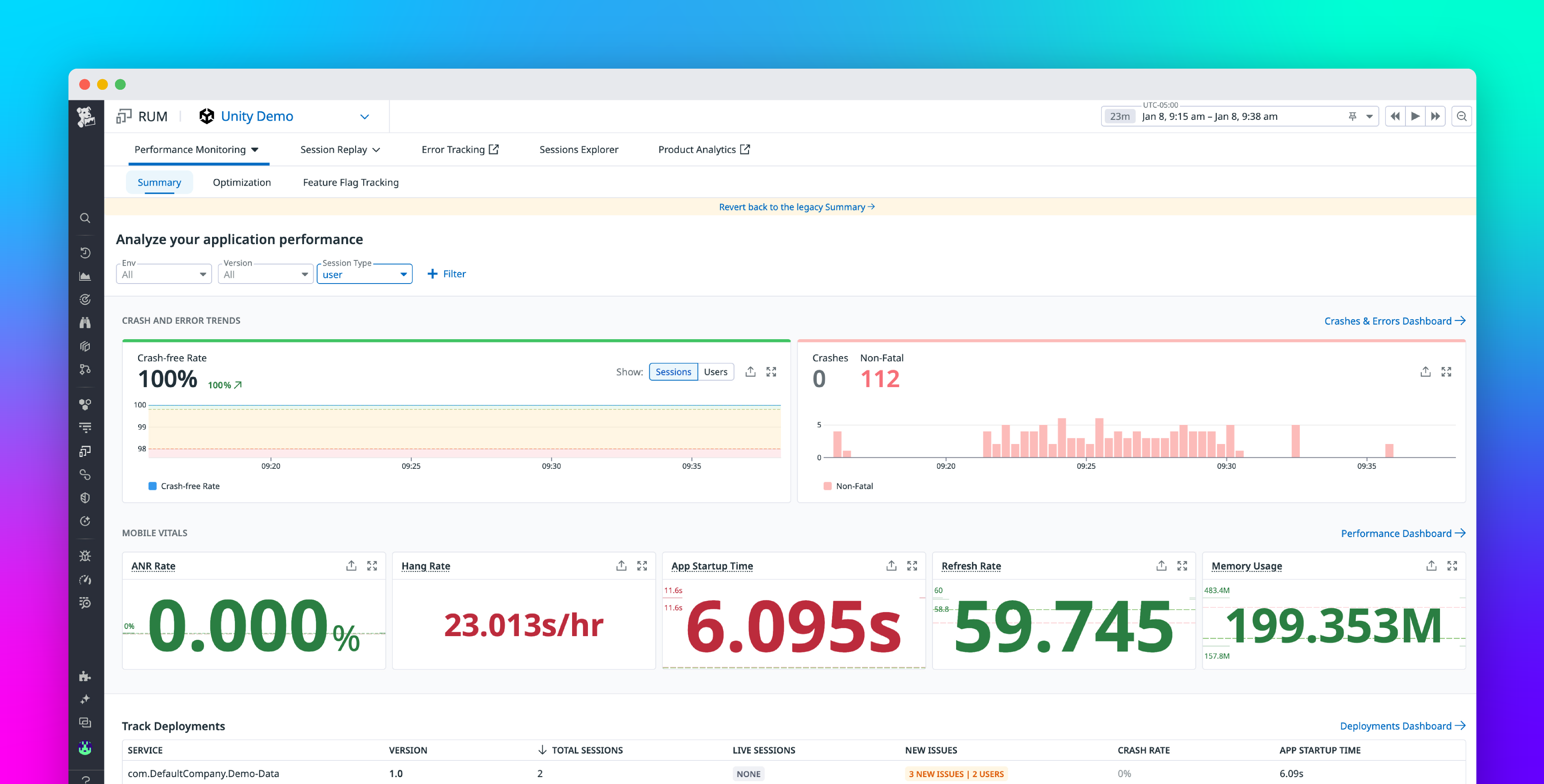 Improve gaming app performance with Unity support in Datadog RUM