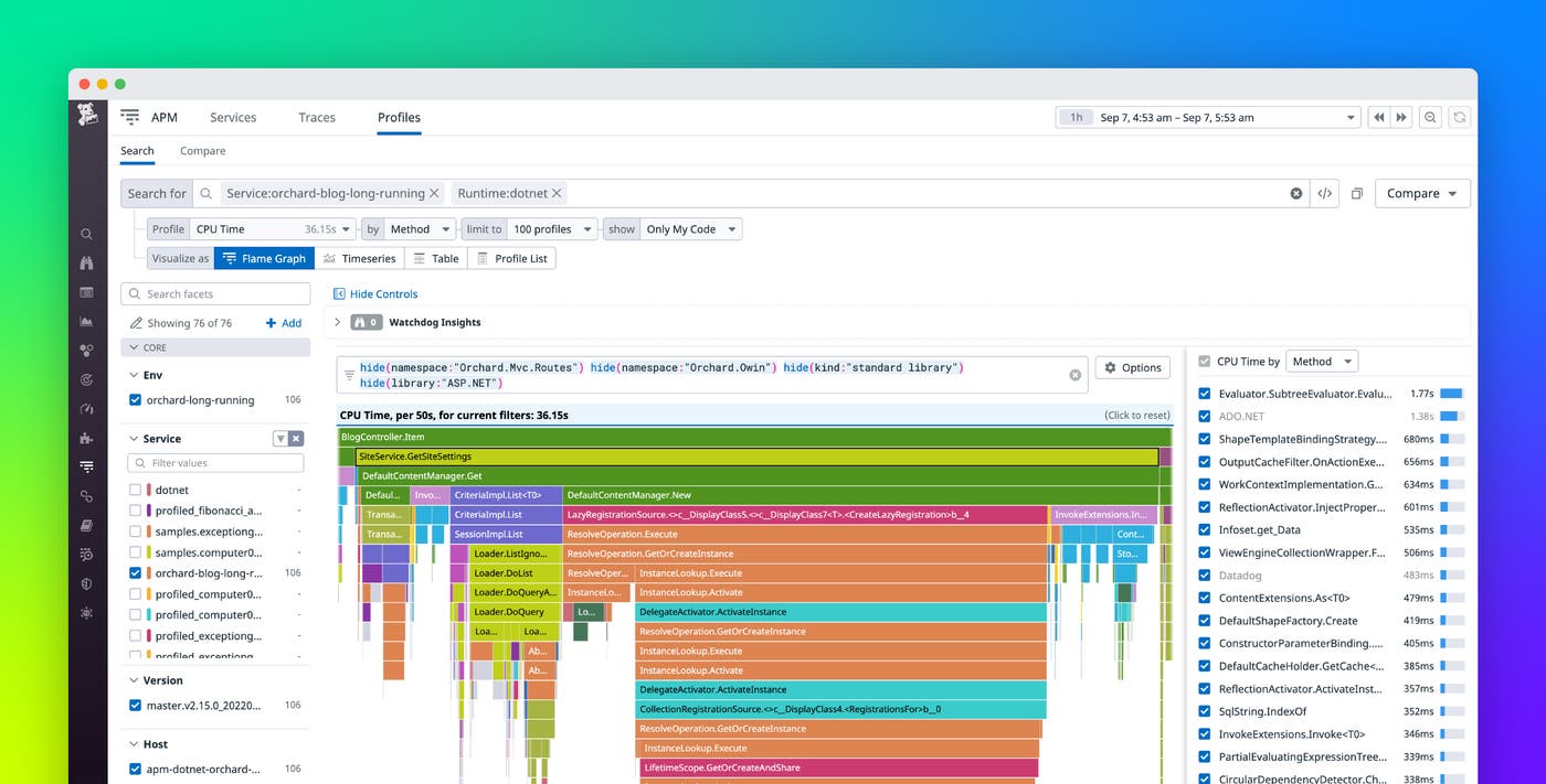 Optimize your .NET application performance with the Datadog Continuous Profiler Optimize your .NET application performance with the Datadog Continuous Profiler