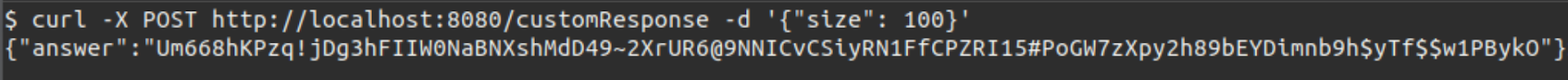 curl client request to HTTP server