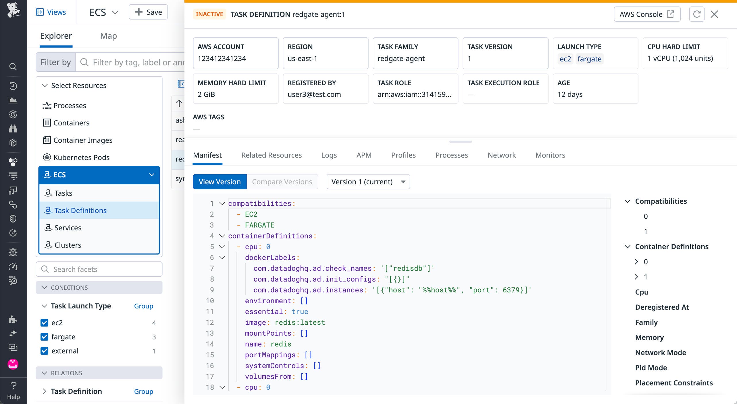 Ecs Ui Gain comprehensive visibility into your ECS applications with the ECS ...