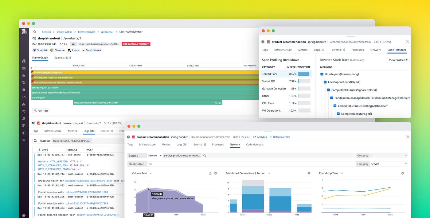 End-to-end application monitoring with Datadog End-to-end application monitoring with Datadog