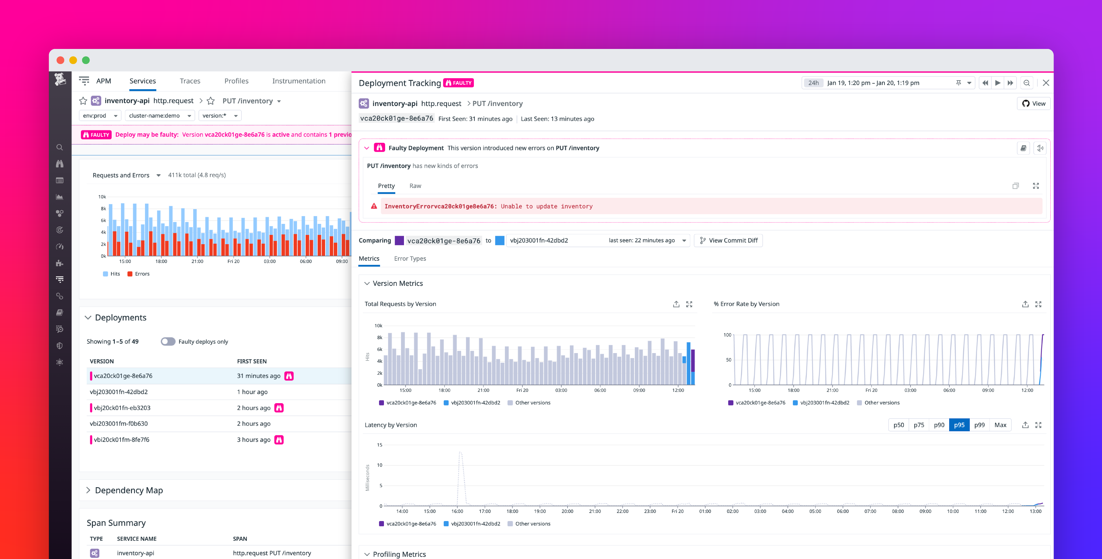 Release code confidently with Automatic Faulty Deployment Detection