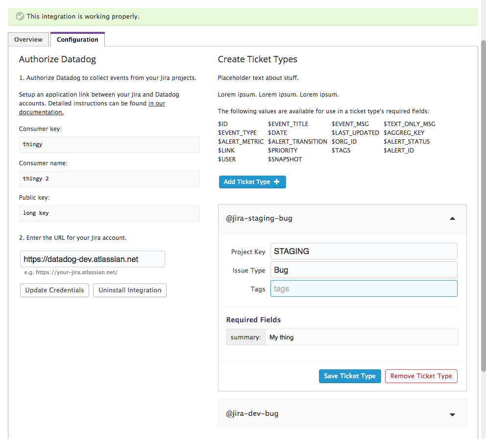 jira alert
