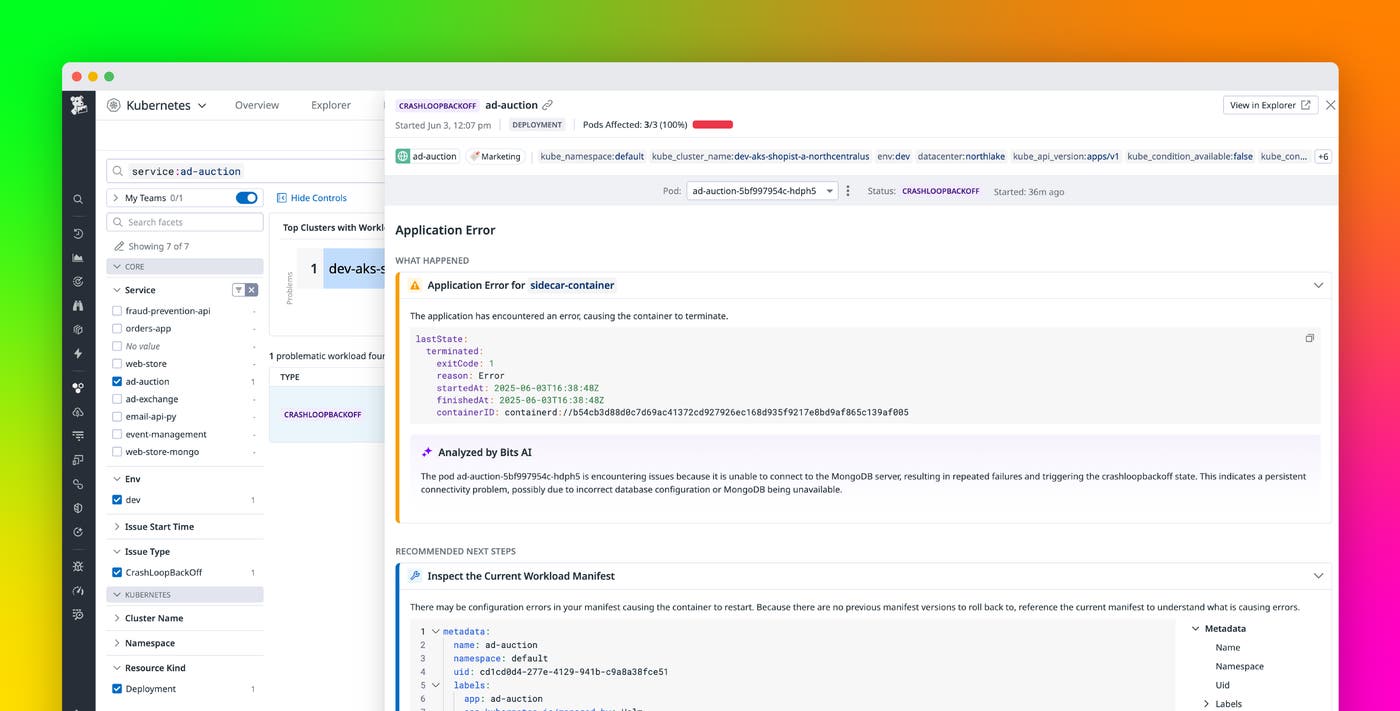 Accelerate Kubernetes issue resolution with AI-powered guided remediation Accelerate Kubernetes issue resolution with AI-powered guided remediation