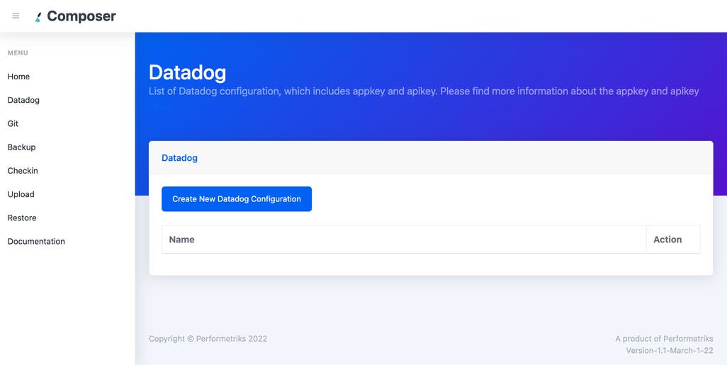 Datadog Configuration Structure File Store and manage Datadog configurations as code with Performetriks ...