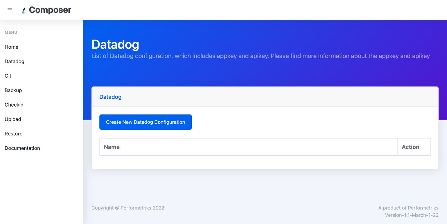 Datadog Configuration Structure File Store and manage Datadog configurations as code with Performetriks ...