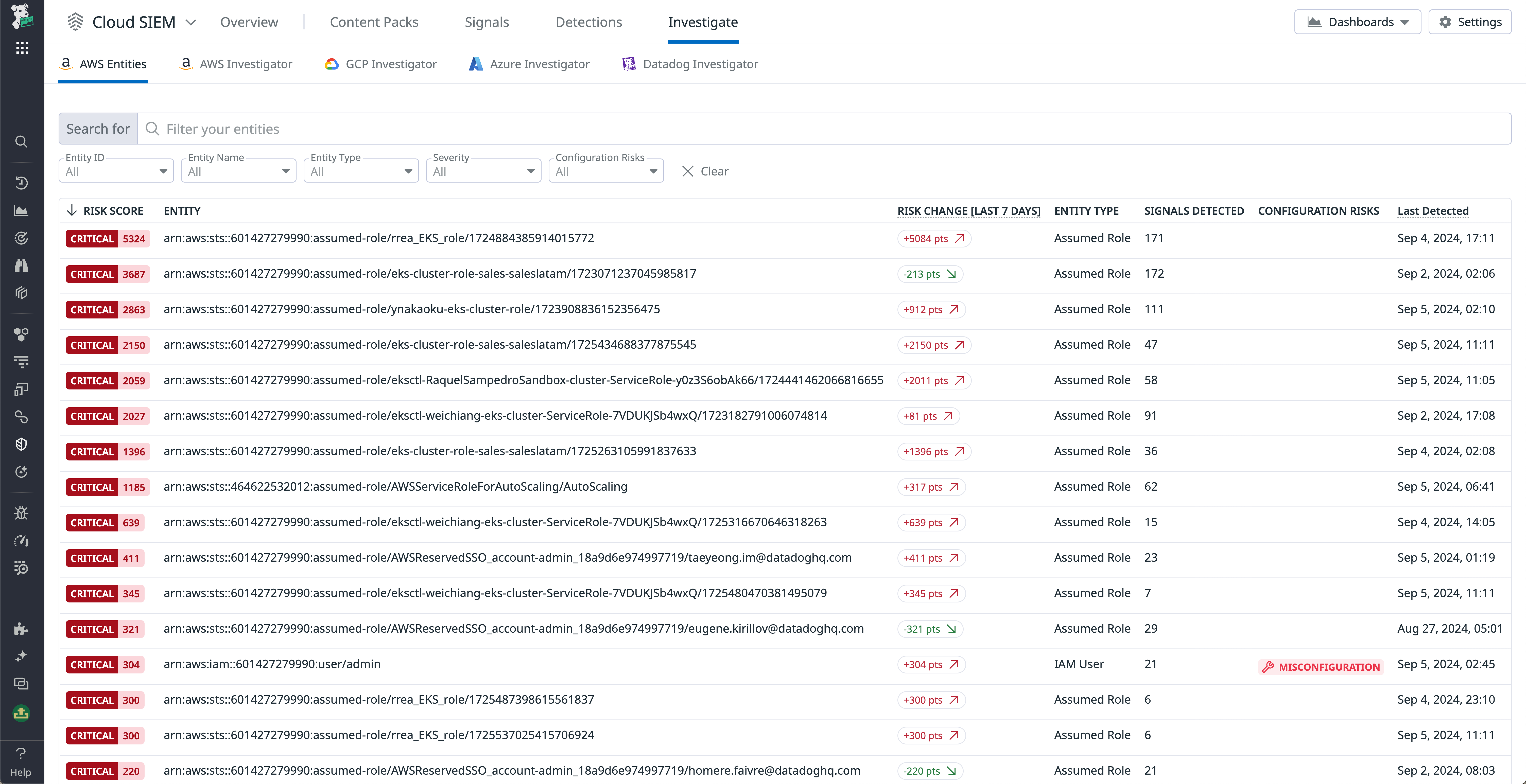 Datadog Cloud SIEM