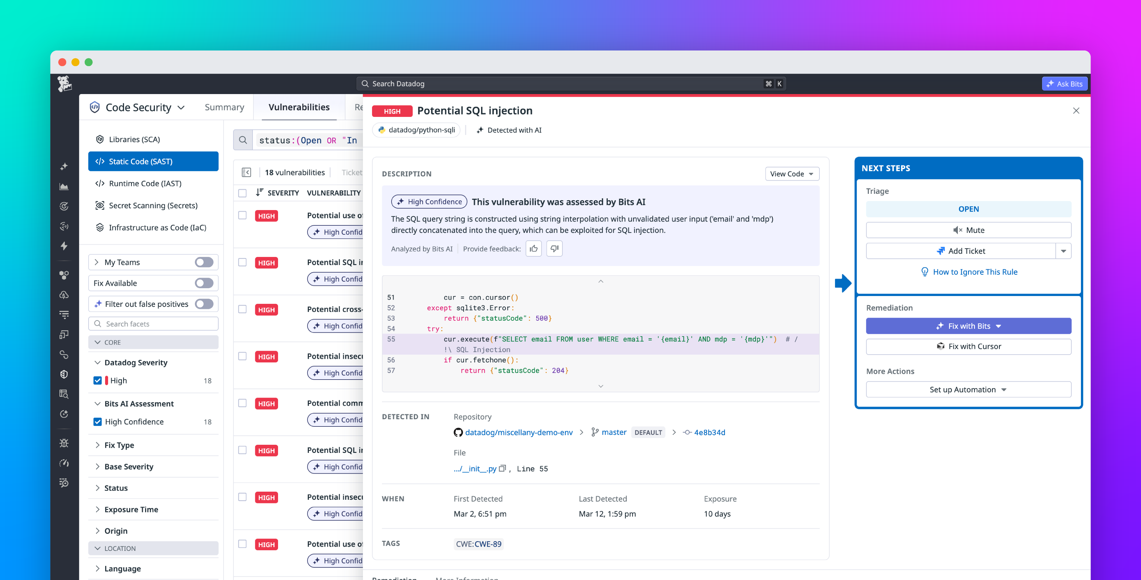 Introducing our open source AI-native SAST