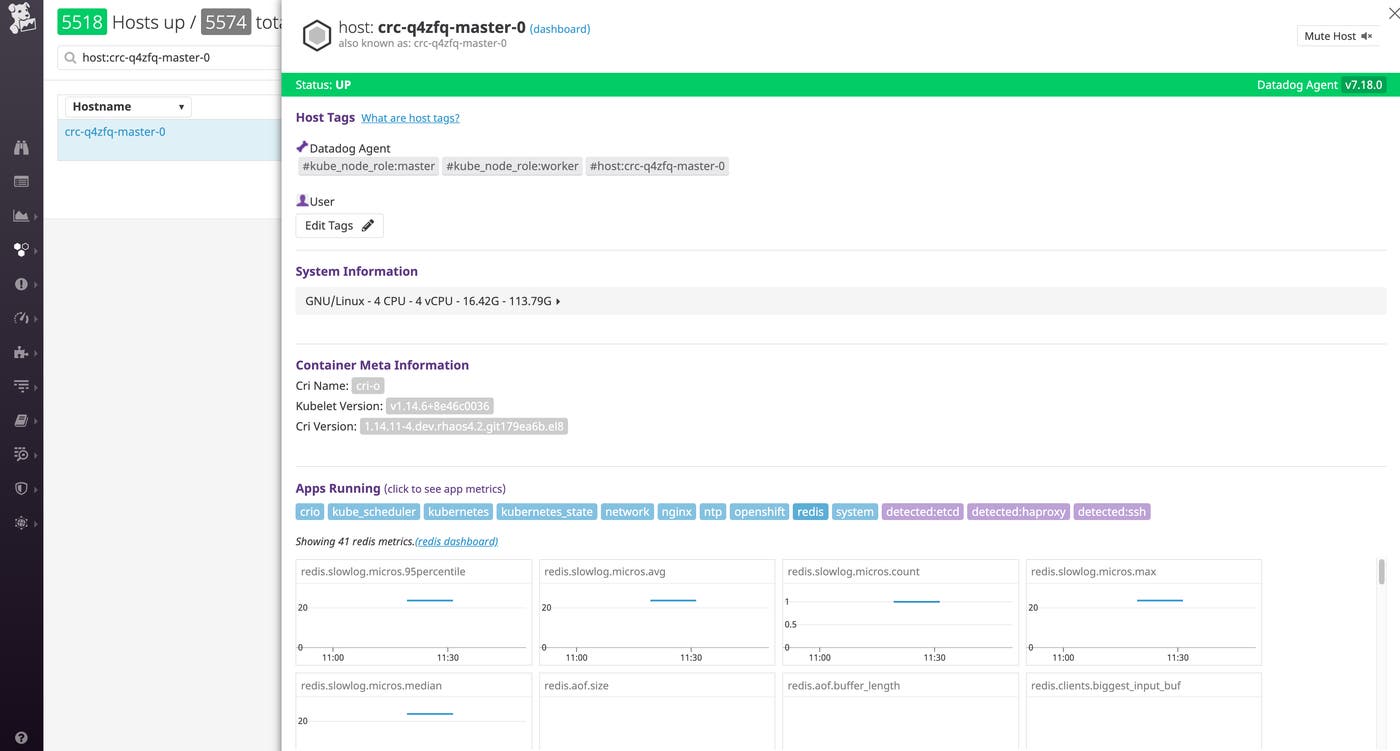 Datadog's Autodiscovery feature watches your containers and detects what services they are running. Datadog's Autodiscovery feature watches your containers and detects what services they are running.