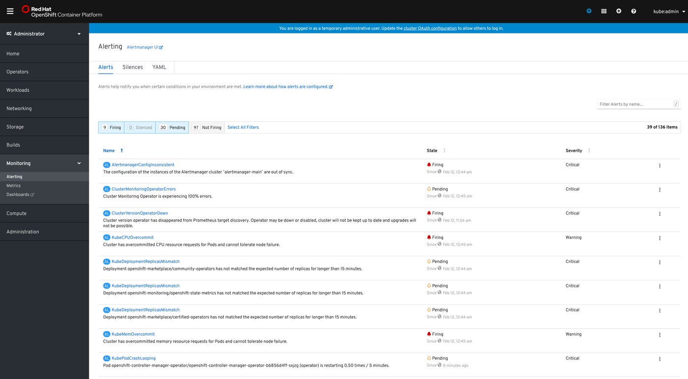 openshift-monitoring-alerts openshift-monitoring-alerts