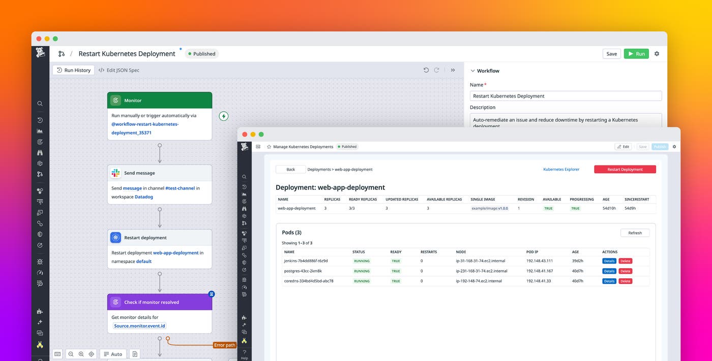 Auto-remediate Kubernetes incidents using private actions in workflows and apps Auto-remediate Kubernetes incidents using private actions in workflows and apps