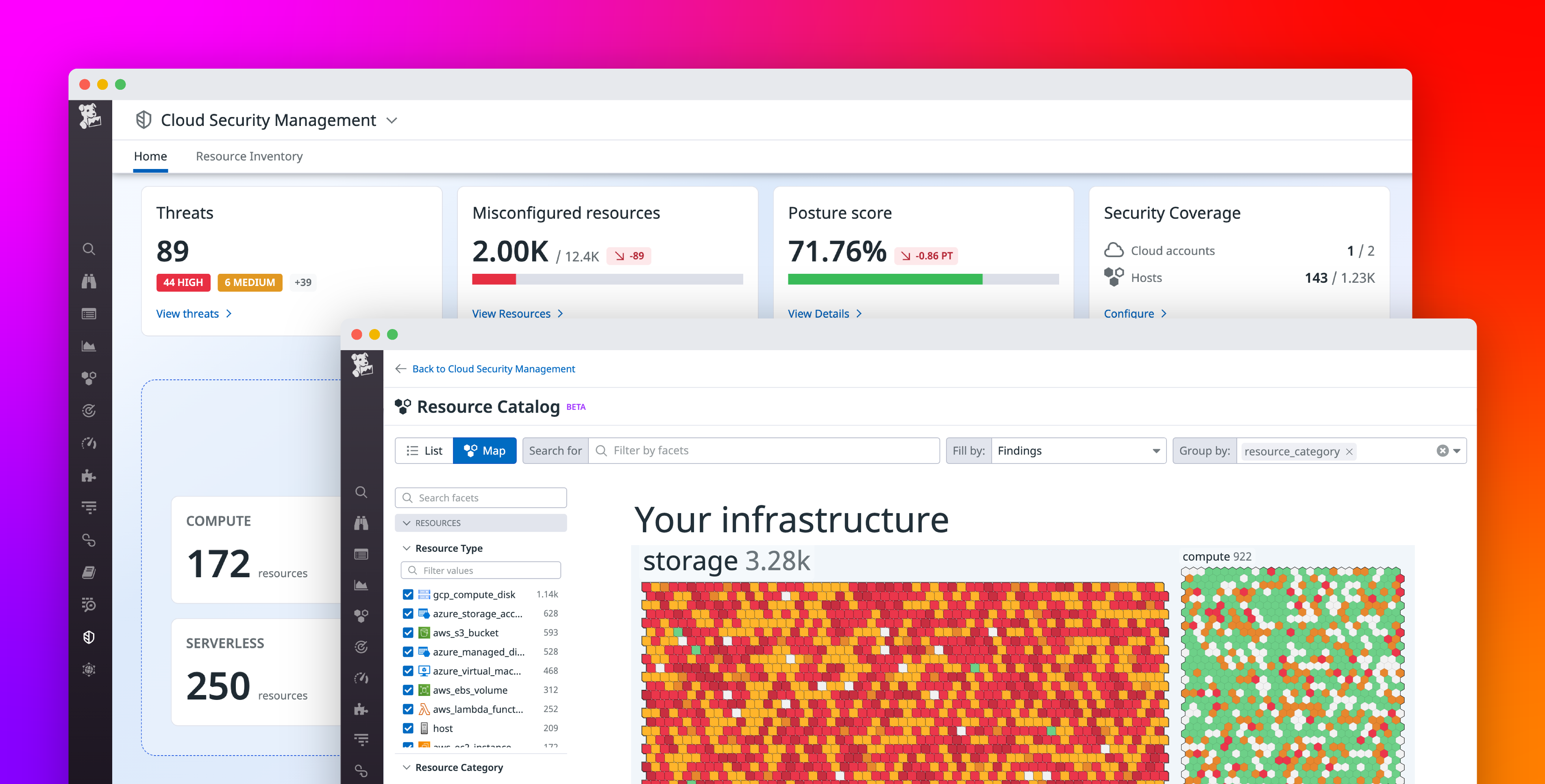 Add security context to observability data with Datadog Cloud Security