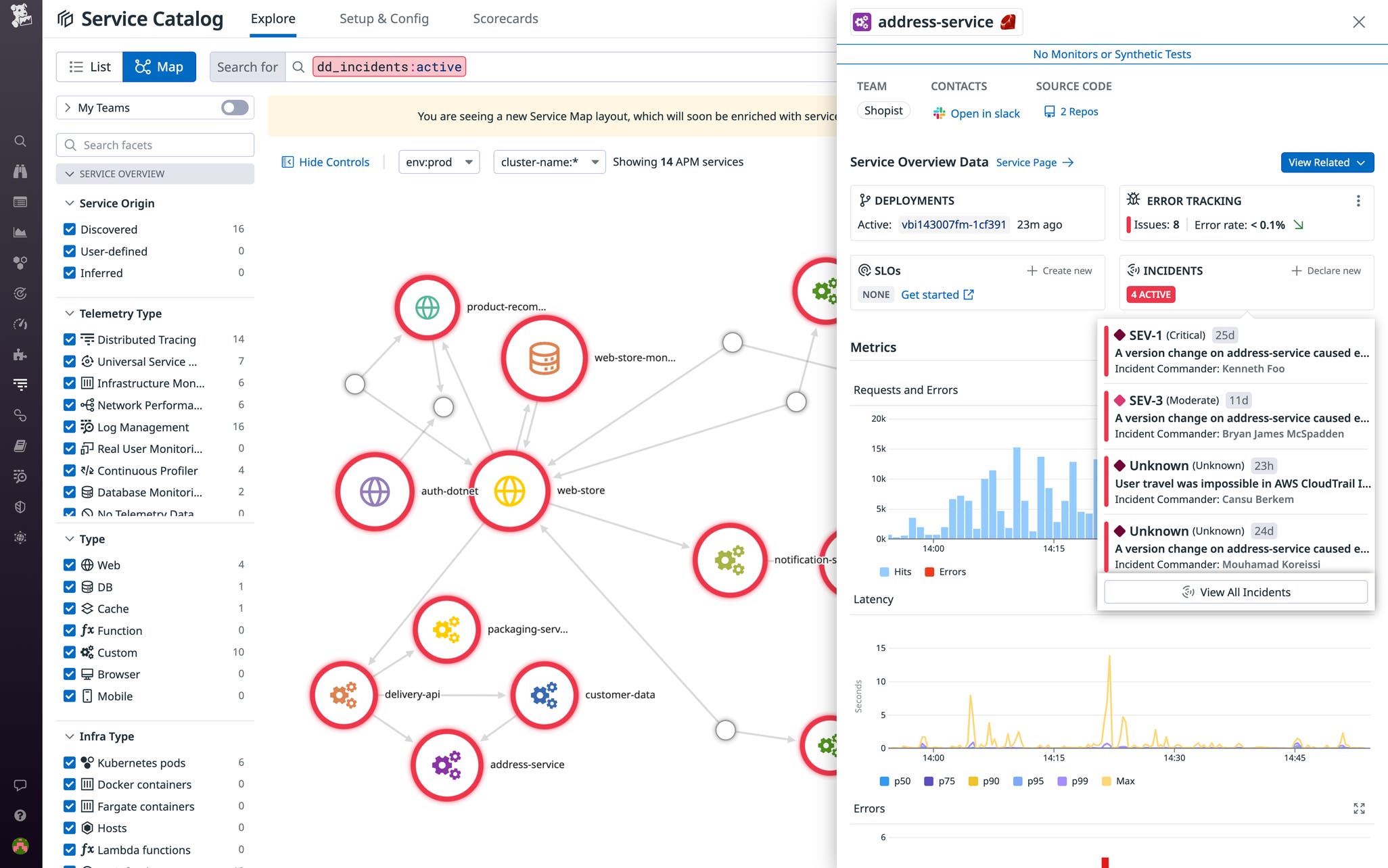 Creating A Service Map Visualize service ownership and application boundaries in the Service ...