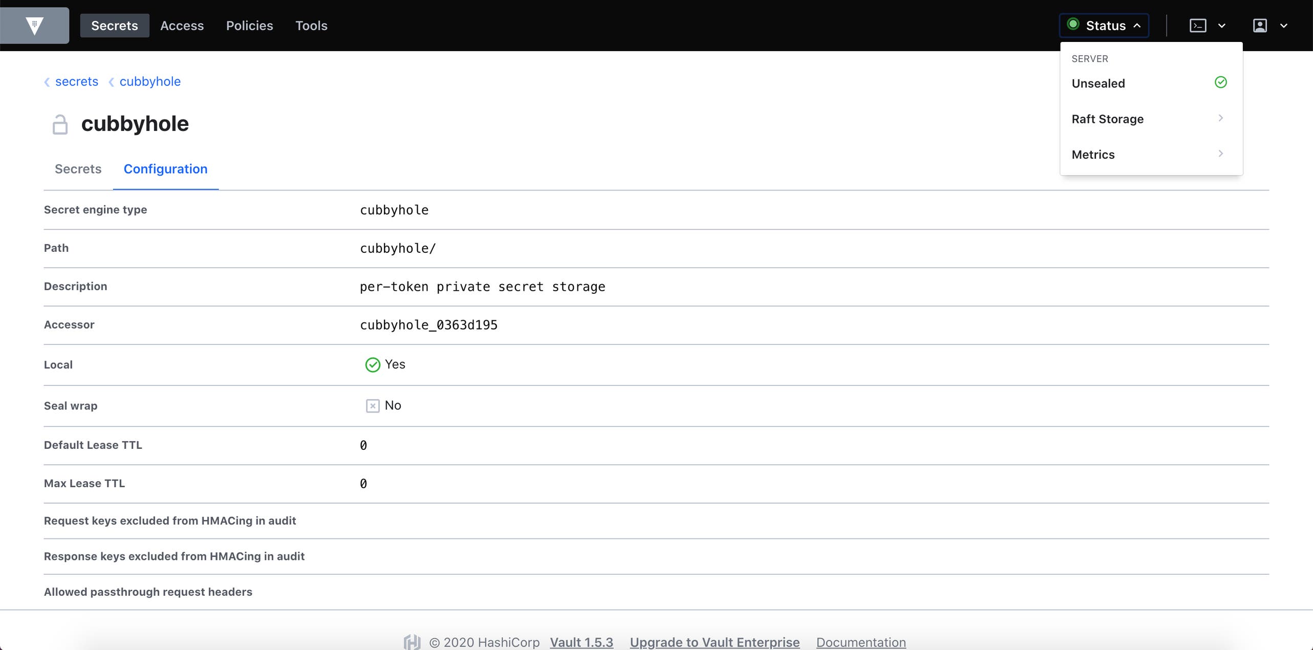 Vault Count Tools for HashiCorp Vault monitoring | Datadog