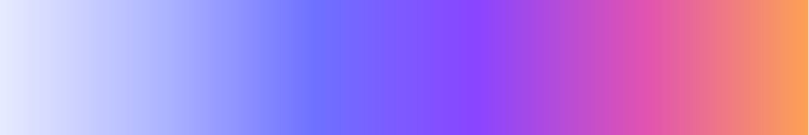 The default color palette for the Datadog heatmap visualization.