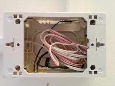 RPi and Wires Installed RPi and Wires Installed