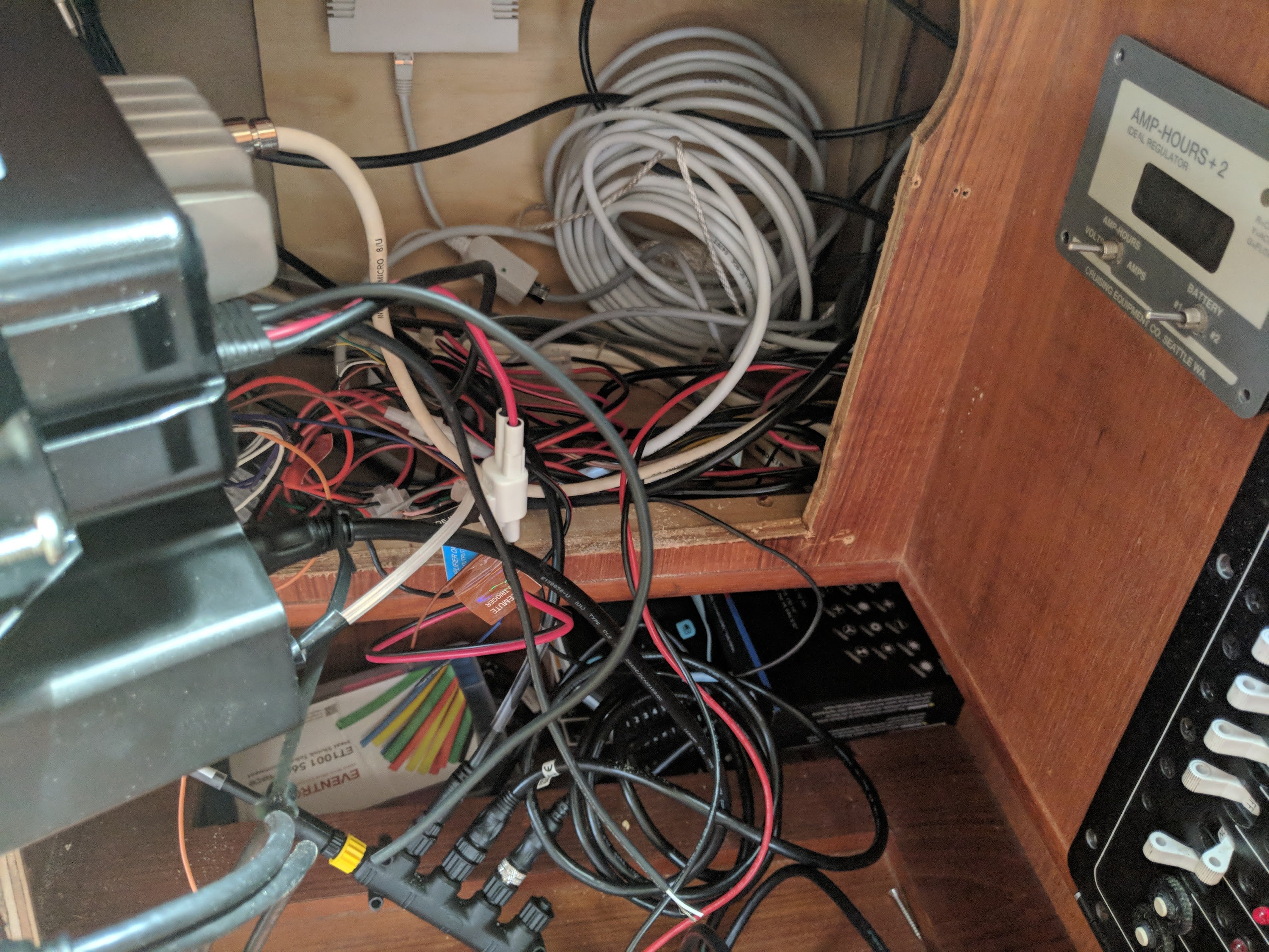My first attempt at figuring out wires.