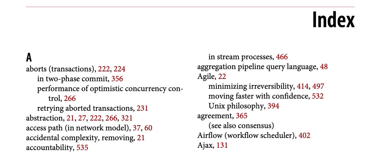 From Designing Data-Intensive Applications by Martin Kleppmann, 2017. From Designing Data-Intensive Applications by Martin Kleppmann, 2017.