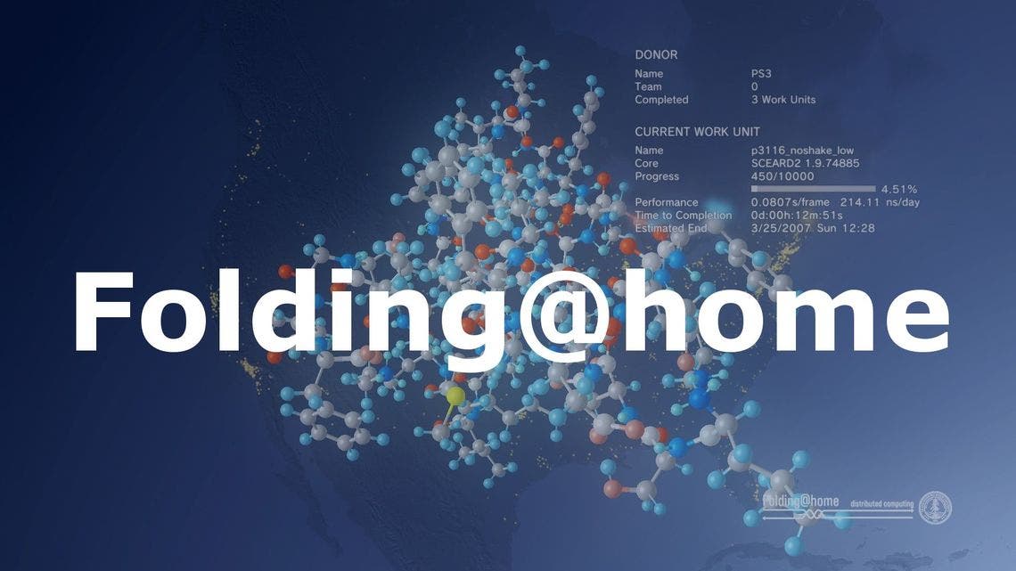 folding@home dashboard