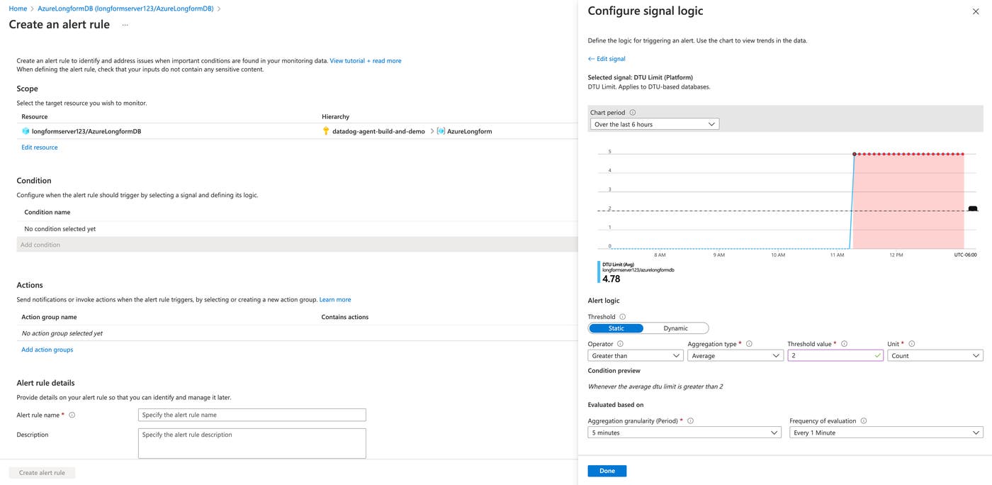 Azure Monitor alerts Azure Monitor alerts