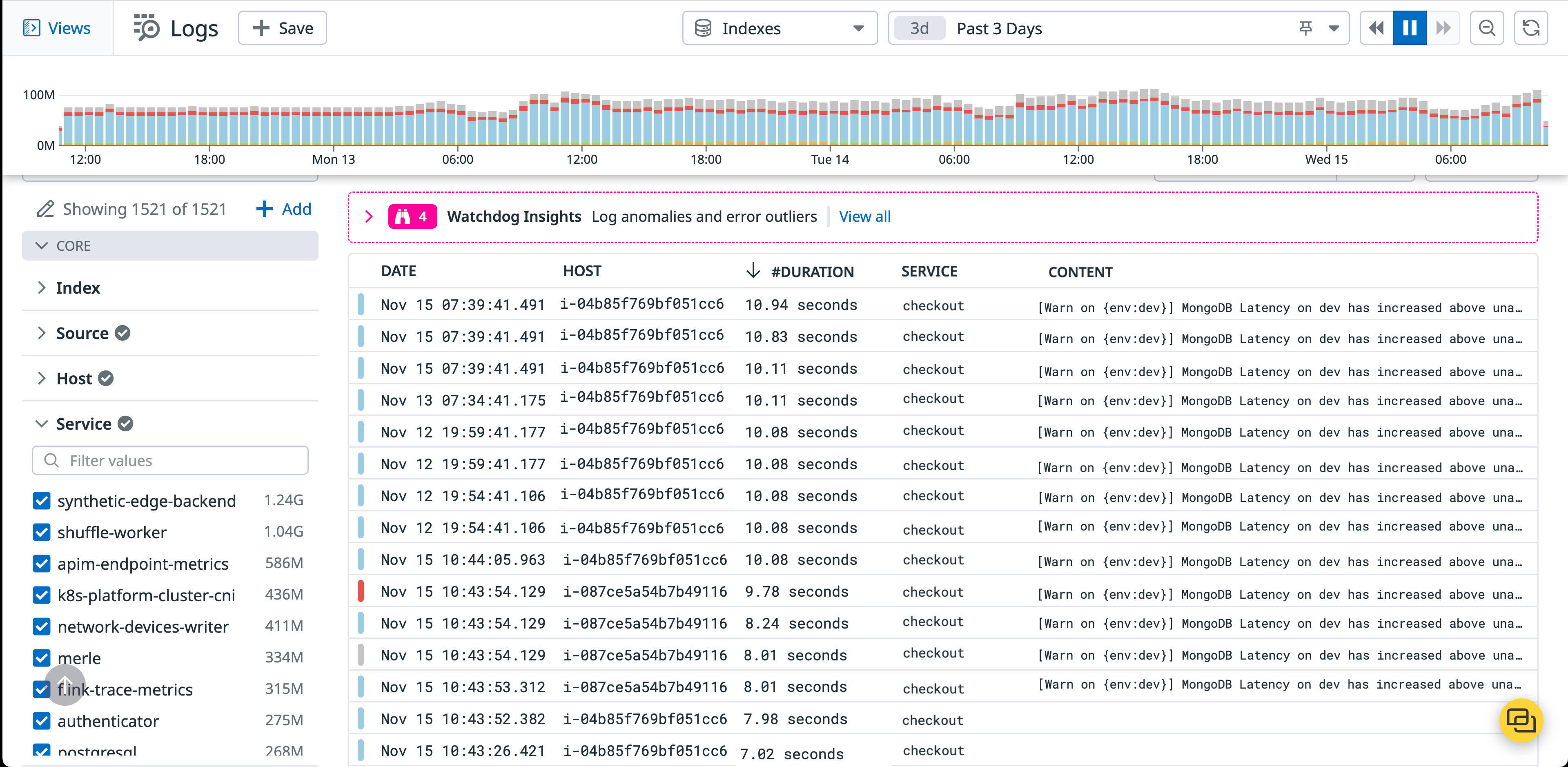 Filter your logs by the newly created Calculated Field