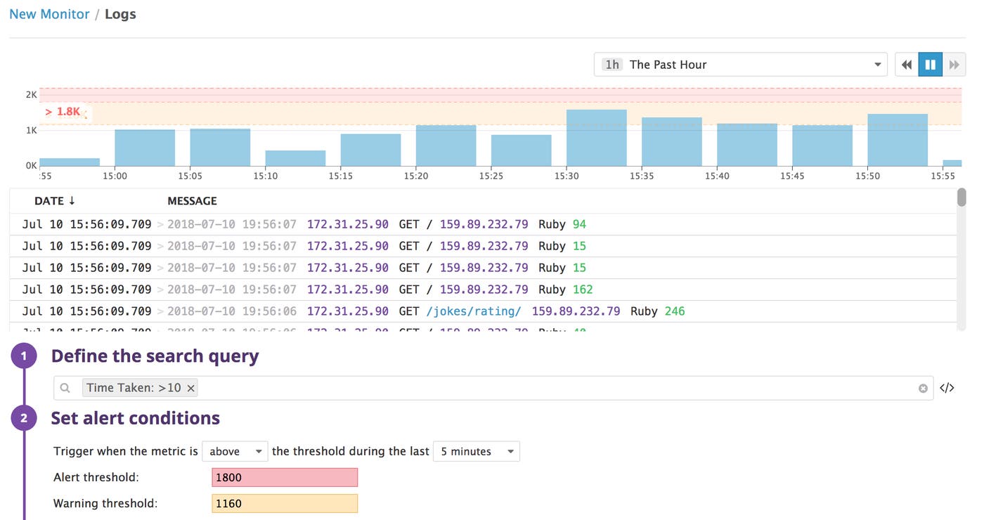 IIS monitoring - Setting an alert based on logs IIS monitoring - Setting an alert based on logs