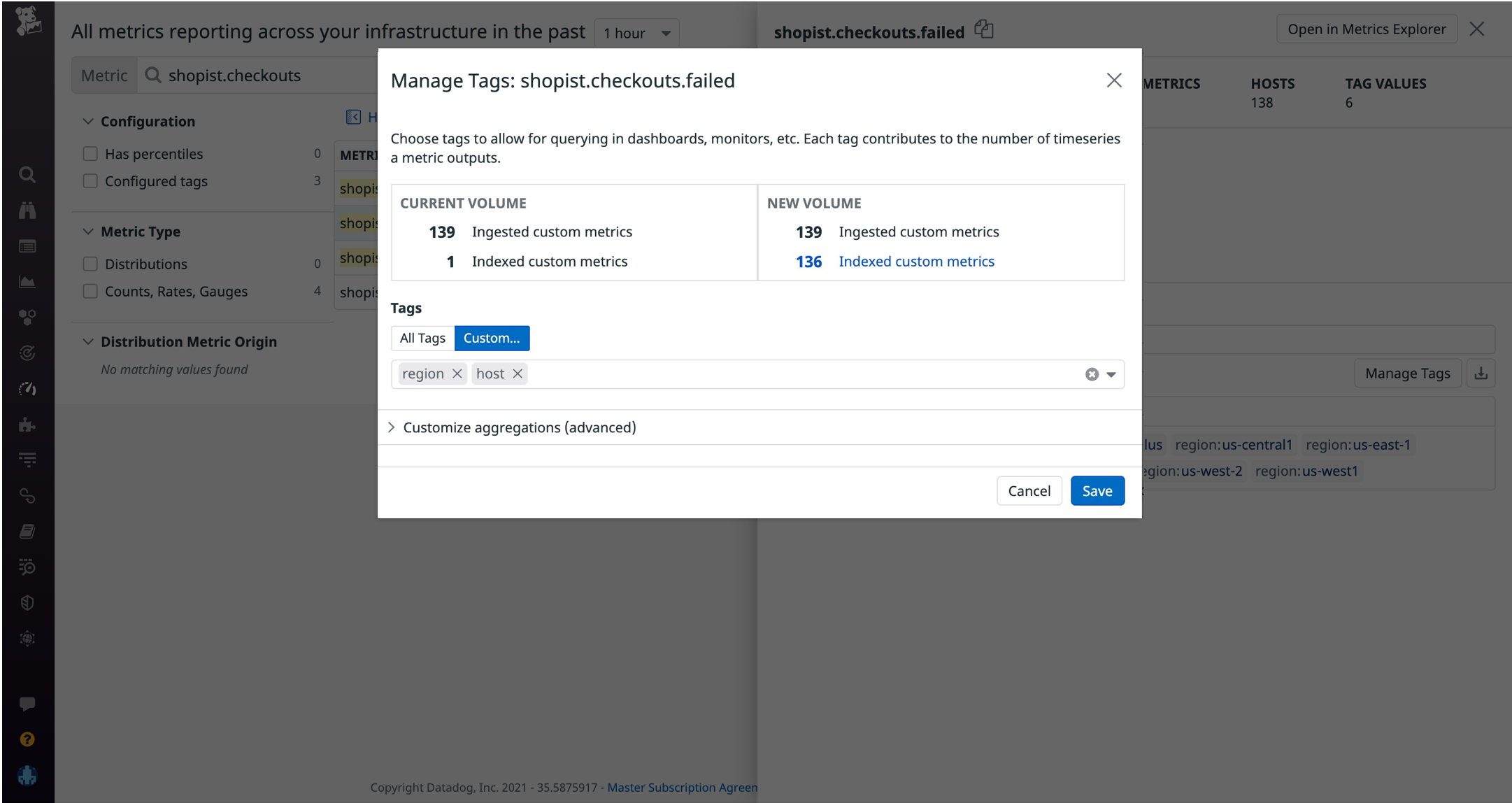 Reconfigure tags at any time to retrieve archived data