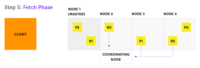 Elasticsearch search process step 5