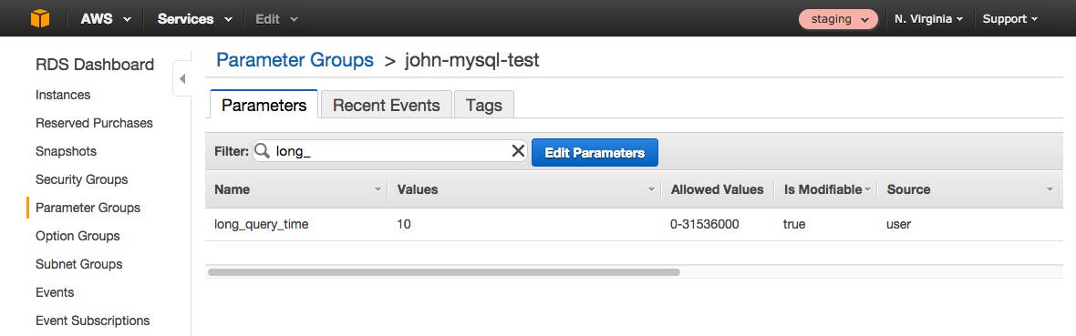 long-query-time long-query-time