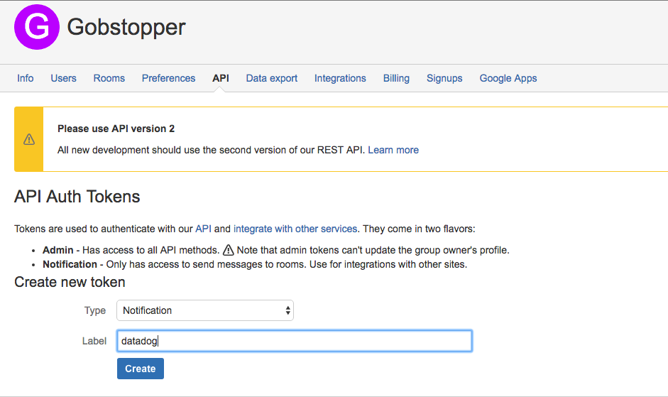 hipchat-auth-token