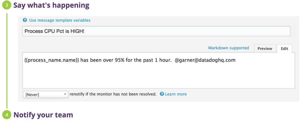 monitor process