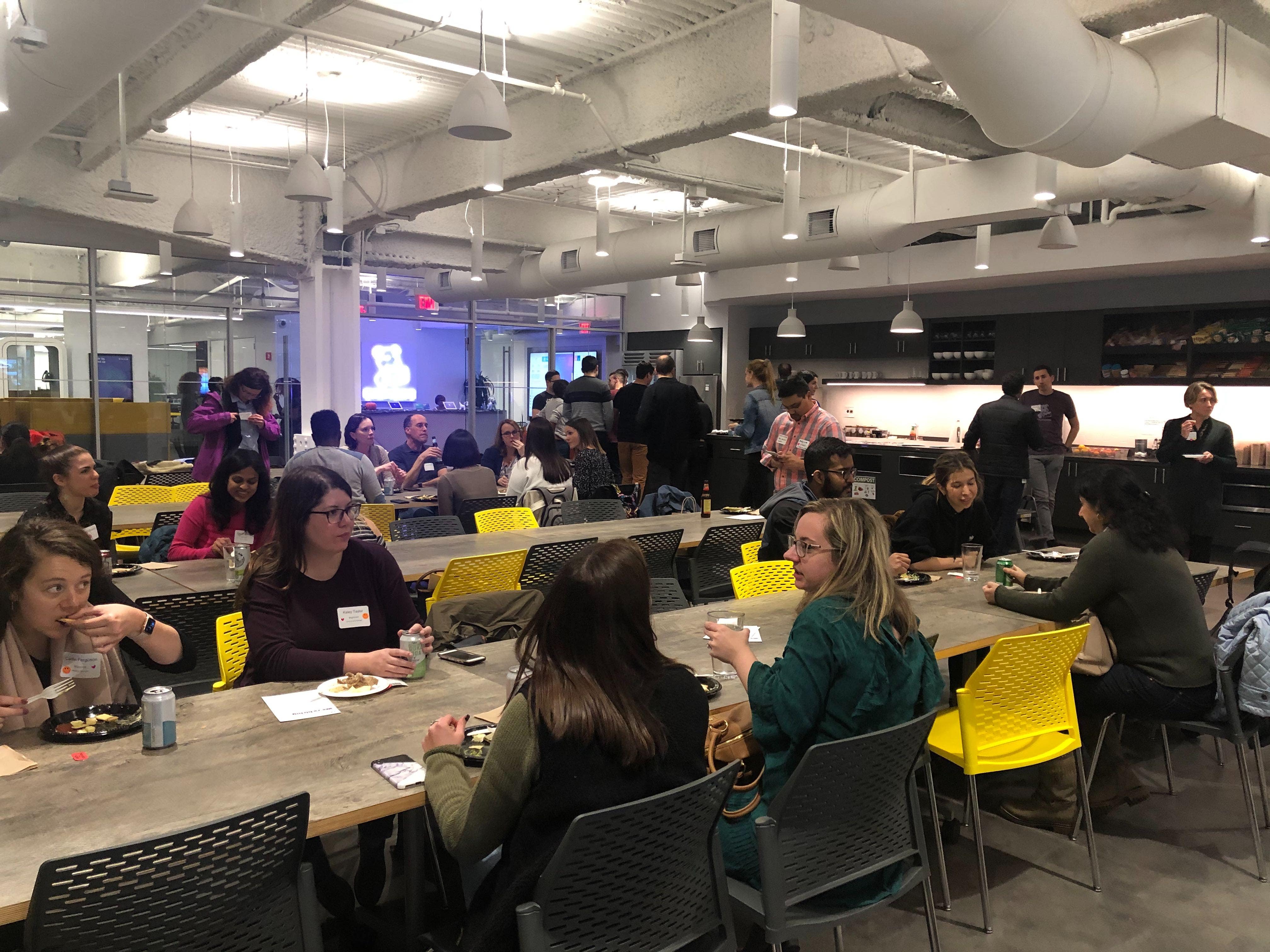 she+ geeks out happy hour at datadog boston office november 2019