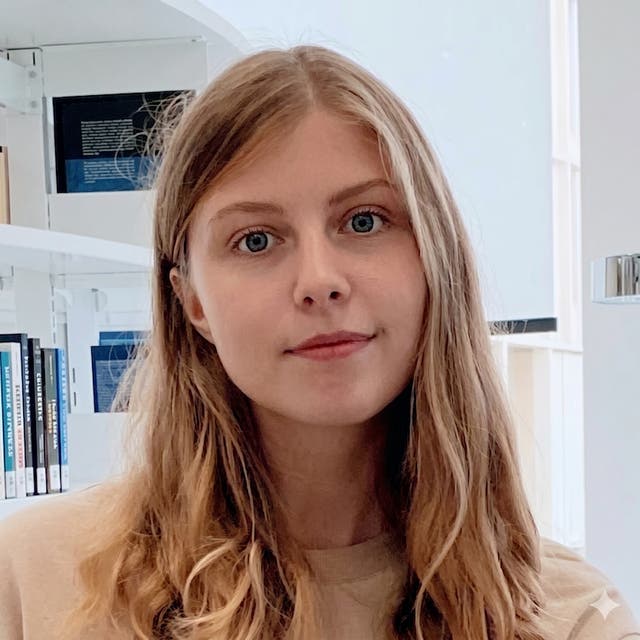 Viktoriya Zhukova, PhD candidate at Datadog's AI Research Lab, in the Paris office. Viktoriya Zhukova, PhD candidate at Datadog's AI Research Lab, in the Paris office.