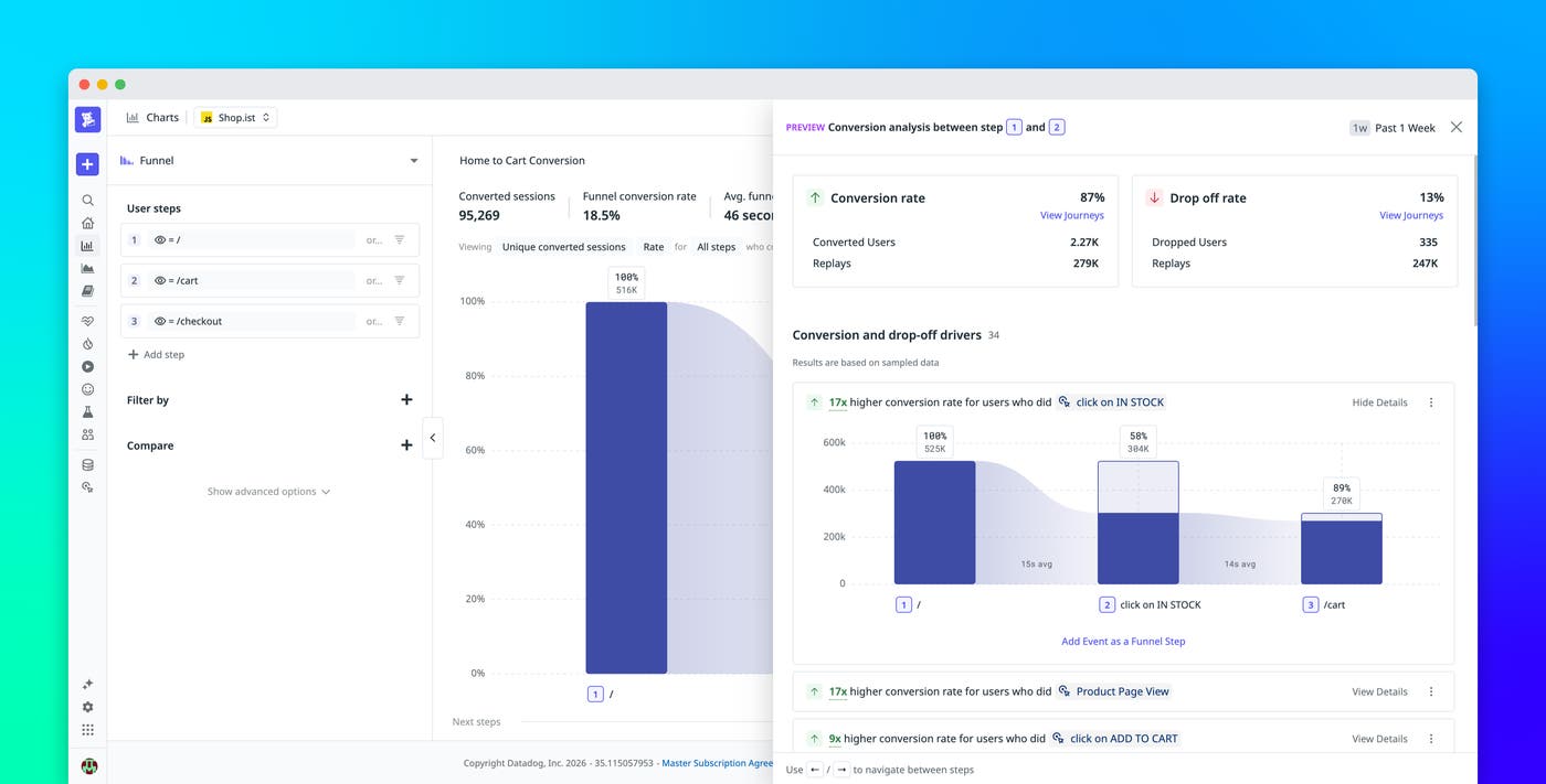 Investigate funnel drop-offs with Product Analytics Investigate funnel drop-offs with Product Analytics