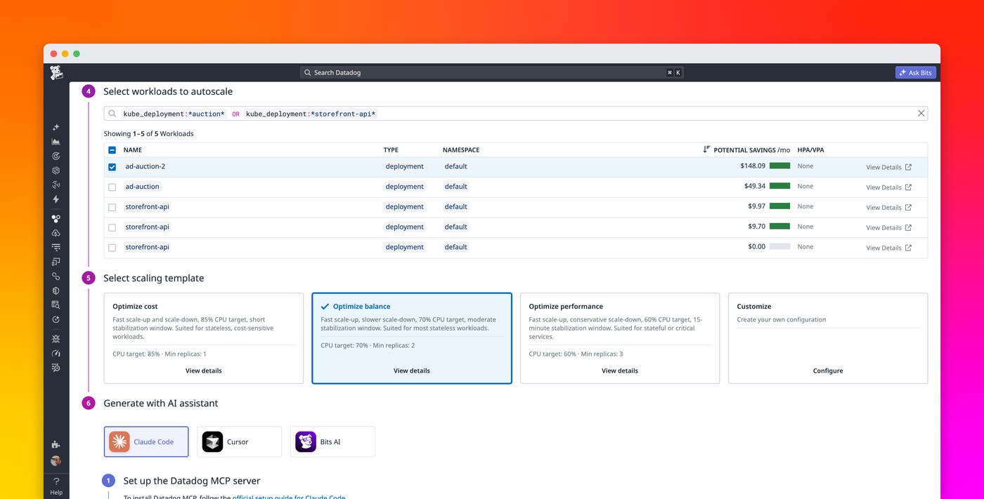 Deploy Datadog Kubernetes Autoscaling at scale Deploy Datadog Kubernetes Autoscaling at scale