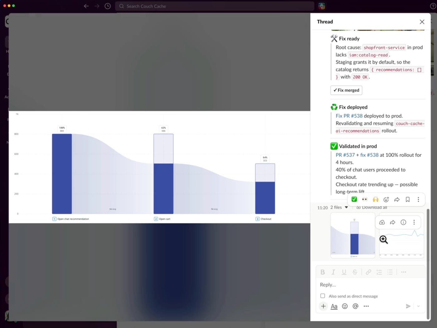A validation of the original PR and its fix deployed to prod. A validation of the original PR and its fix deployed to prod.